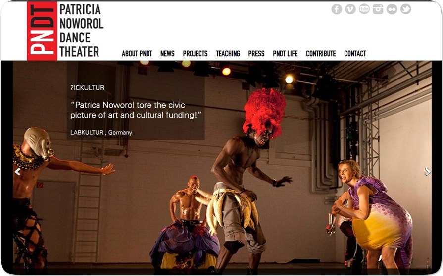 WordPress Custom Theme - Patricia Noworol Dance Theater